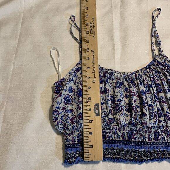 Shein Size Large crop tube top with adjustable spaghetti straps - Picture 7 of 8